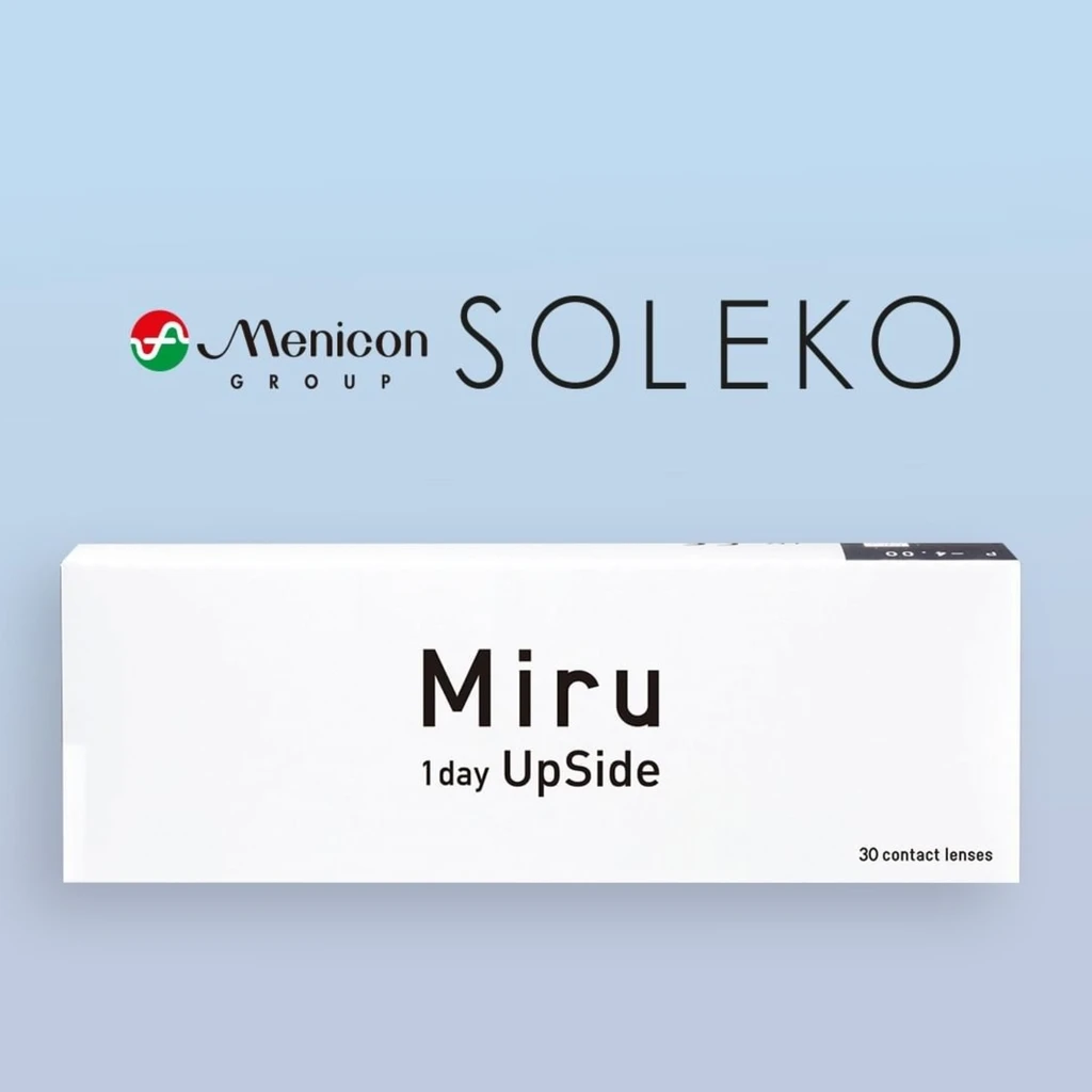 Miru giornaliere UpSide sferiche Menicon - lenti a contatto correttive