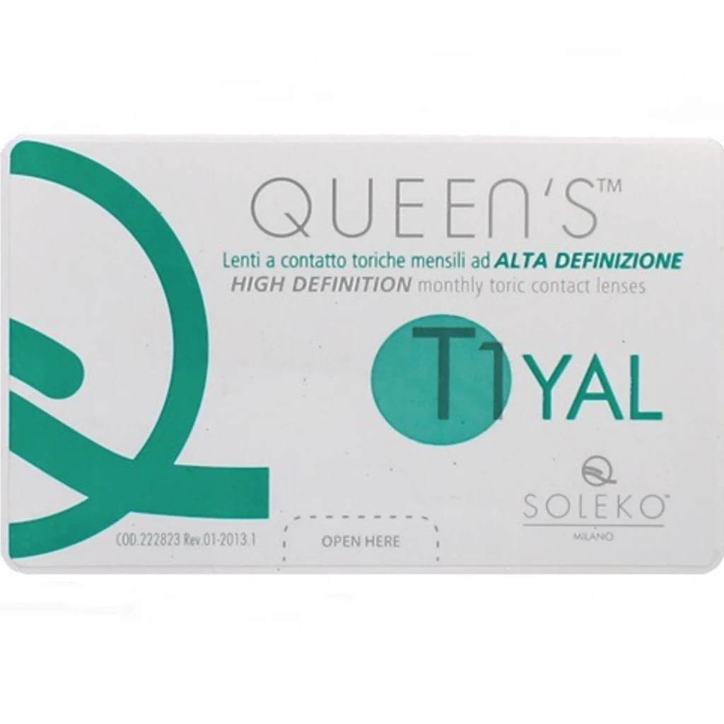Queen's T1 Yal- Yalfresh mensili toriche - lenti a contatto correttive