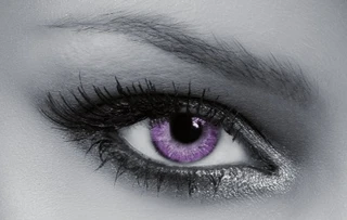 Soleko violet queen's solitaire - lenti a contatto-correttive-colorate