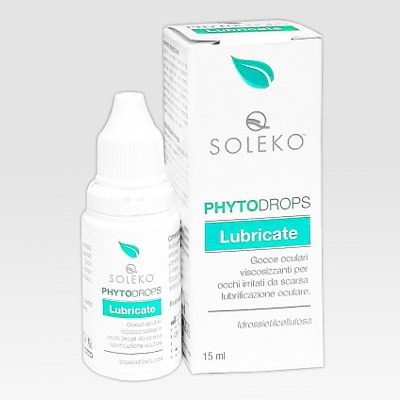 COLLIRIO Soleko-Phyto-Drops-Lubricate- lenti a contatto-correttive-colorate- benessere occhi