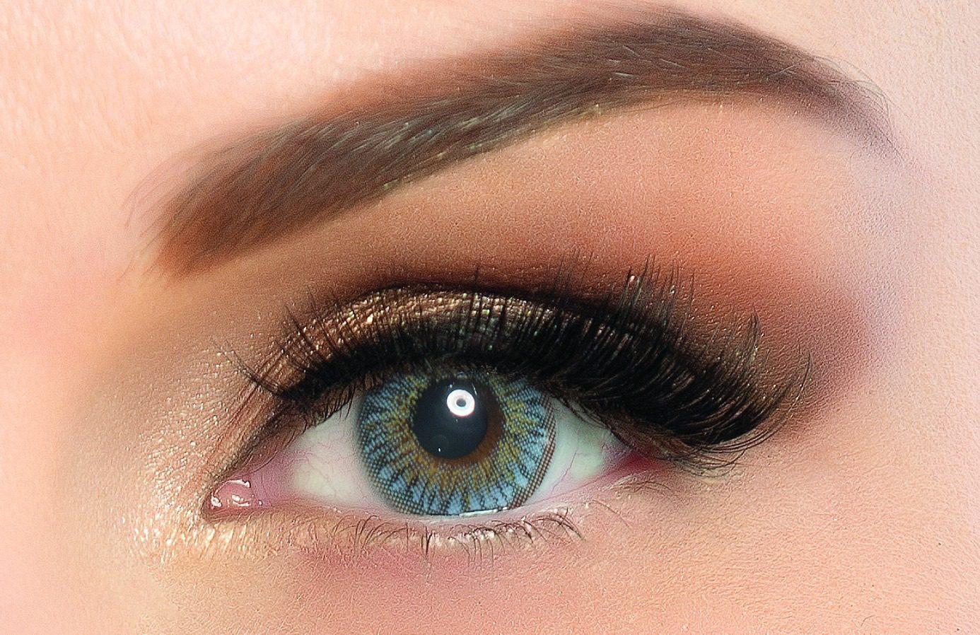 Adore Light blue TRI-tone- lenti a contatto-correttive-colorate