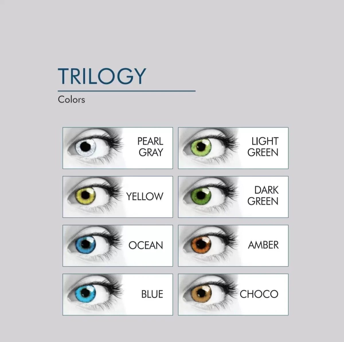 Soleko Trilogy colors- lenti a contatto-correttive-colorate