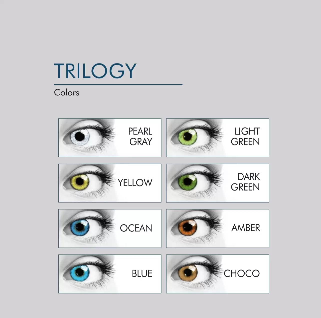 Soleko Trilogy colors- lenti a contatto-correttive-colorate
