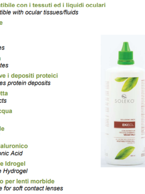 Soleko Soluzione Unica Ekisol (100 ml)- lenti a contatto